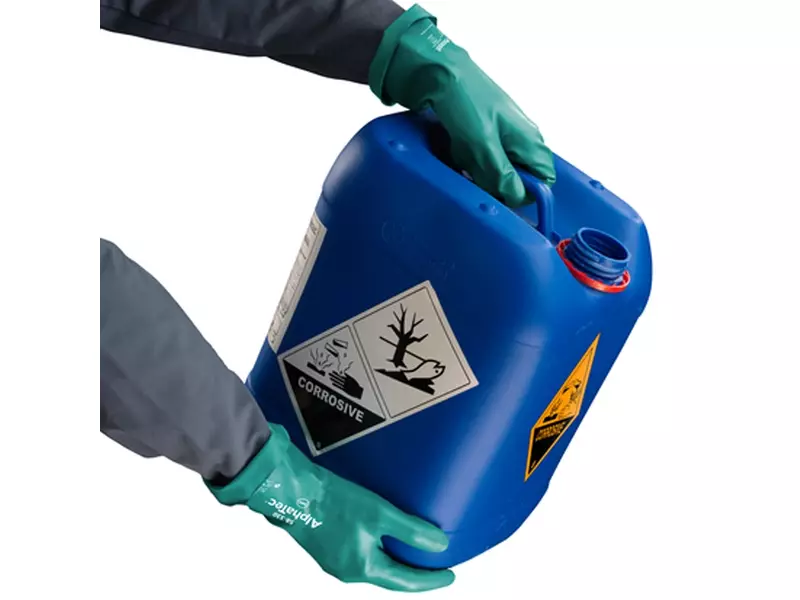 Ansell AlphaTec 58-330 handschoen nitril chemiebestendig maat 10