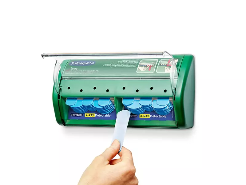 Distributeur de pansements Cederroth Salvequick 510003295 détectable aux rayons X