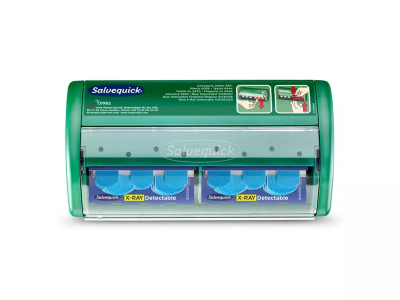Distributeur de pansements Cederroth Salvequick 510003295 détectable aux rayons X