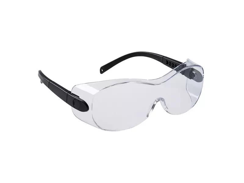 Lunettes de protection à clip Portwest PS30 en polycarbonate transparent