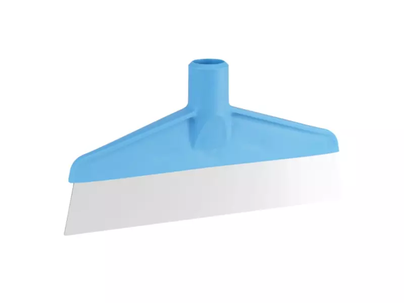 Vikan 29083 floor scraper stainless steel blade 245 mm blue