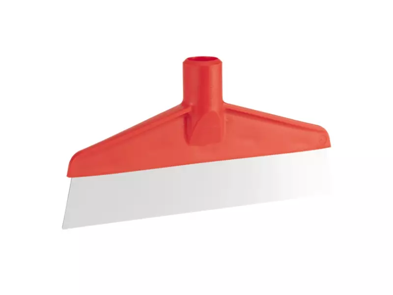 Vikan 29084 vloerschraper RVS blad 245 mm rood