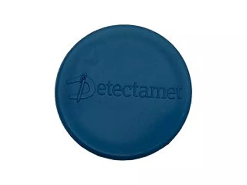 Aimant pour tableau blanc détectable Detectamet Ø34x6 mm bleu