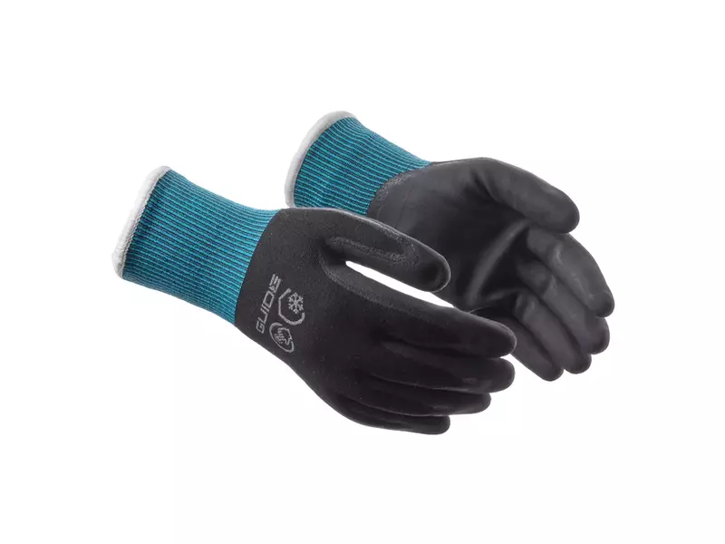 Guide 9500W cold-resistant nitrile glove size 9