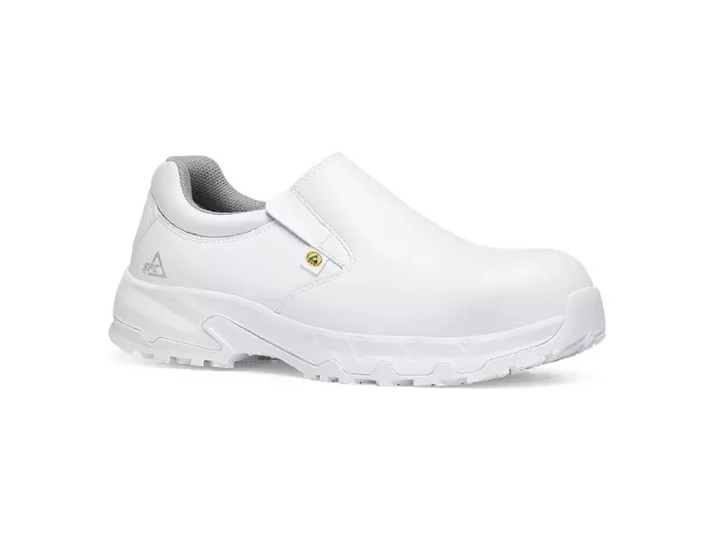 Chaussures de sécurité Brandon NTC pour équipes, modèle S3L SR ESD, blanches, pointure 37.