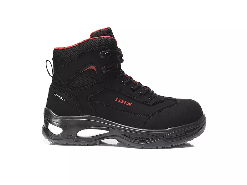 Chaussure de sécurité Elten Owen Black Mid S2 SRC ESD taille 40