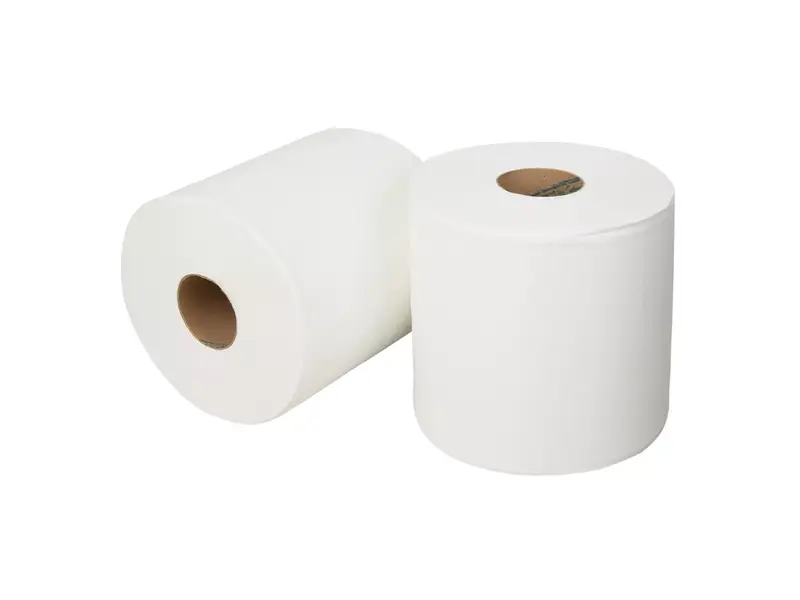 Poetsrol midi cellulose euro 1-lgs 280 m wit