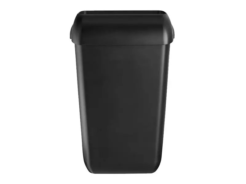 Poubelle ouverte Euro Products Quartz Black 23 litres