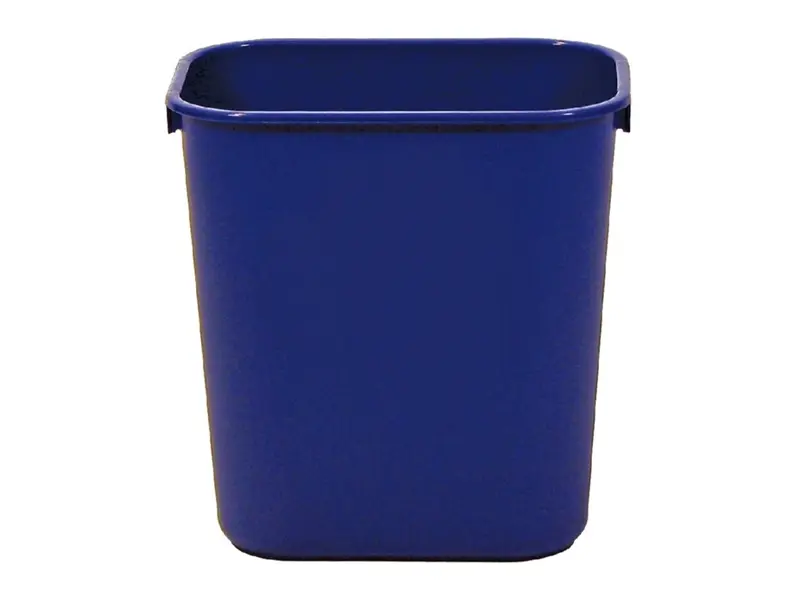 Rectangular waste bin Rubbermaid 26.6 l blue