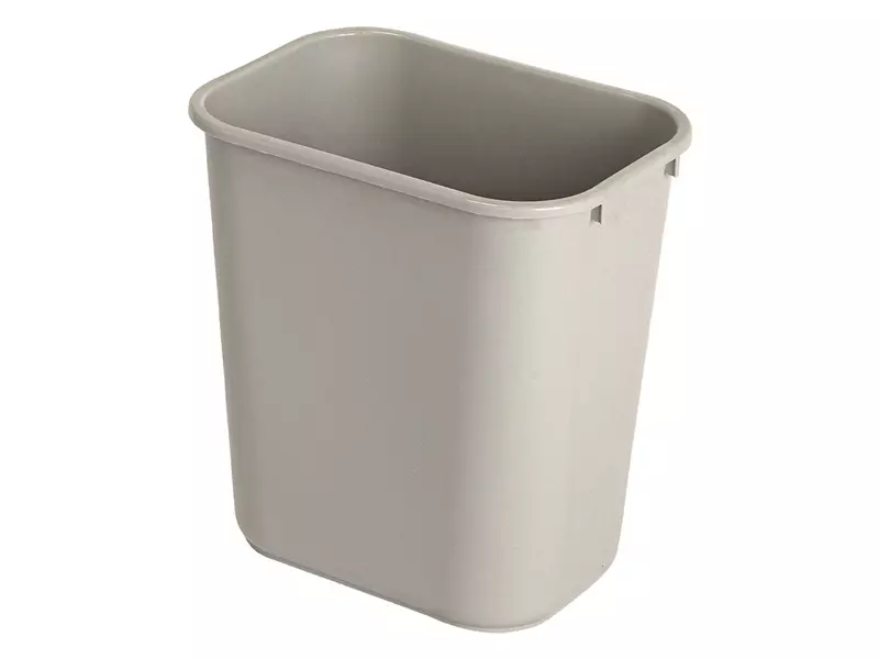 Poubelle rectangulaire Rubbermaid 26,6 l grise