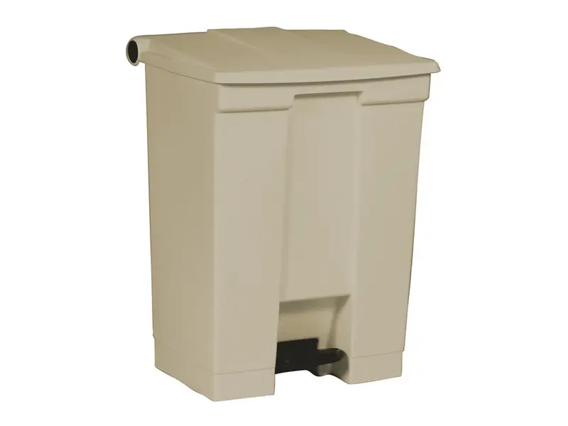 Poubelle à pédale Classic 413 x 400 x 600 mm 45 l beige