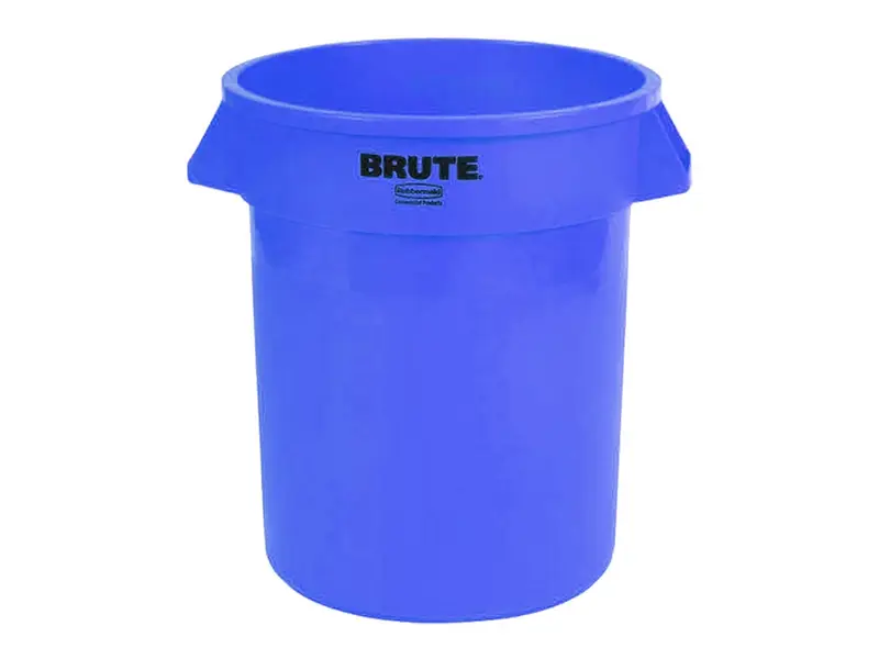 Container rond PE Brute Ø492x582 mm 75,7 liter blauw