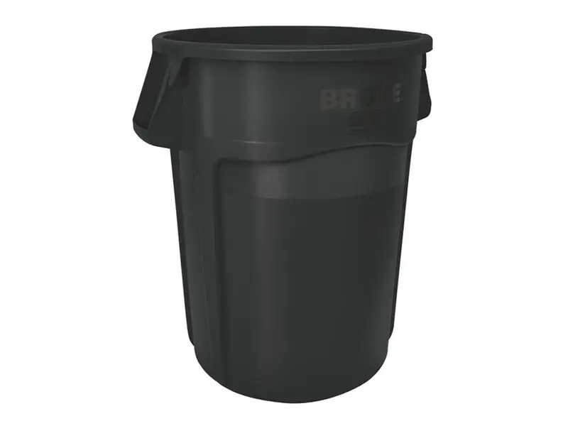 Round PE Brute container Ø610x800 mm black