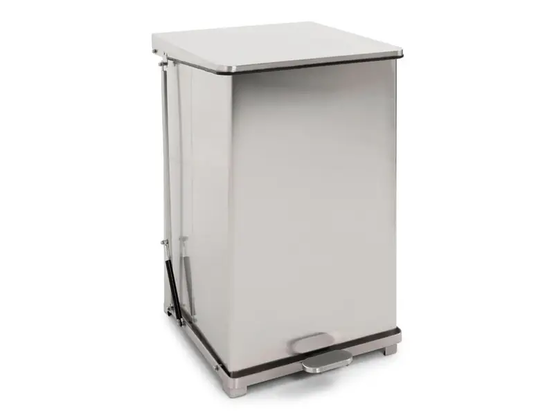 Industriële pedaalemmer RVS 152 liter
