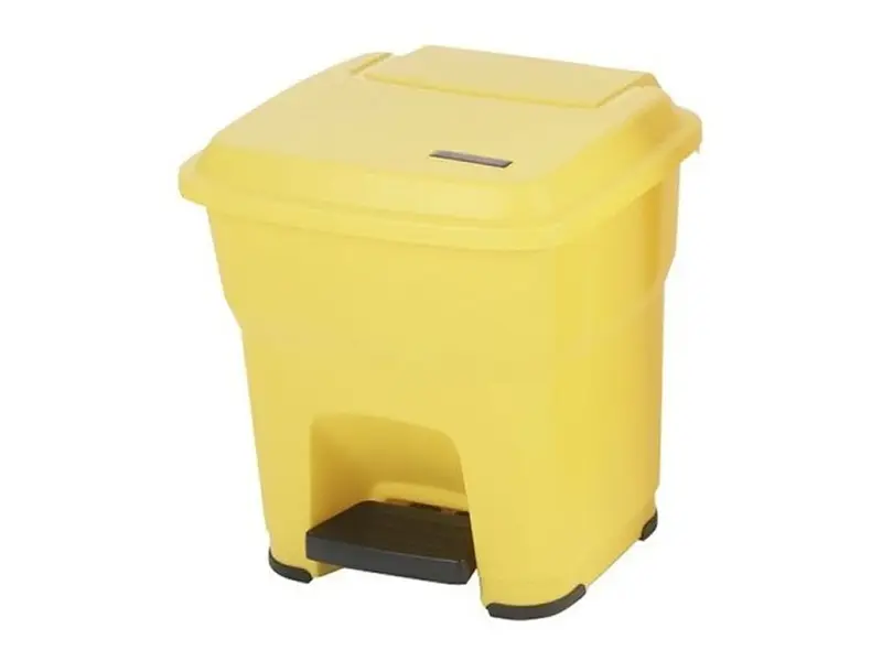 Poubelle à pédale hygiénique Vileda Hera 35 litres jaune