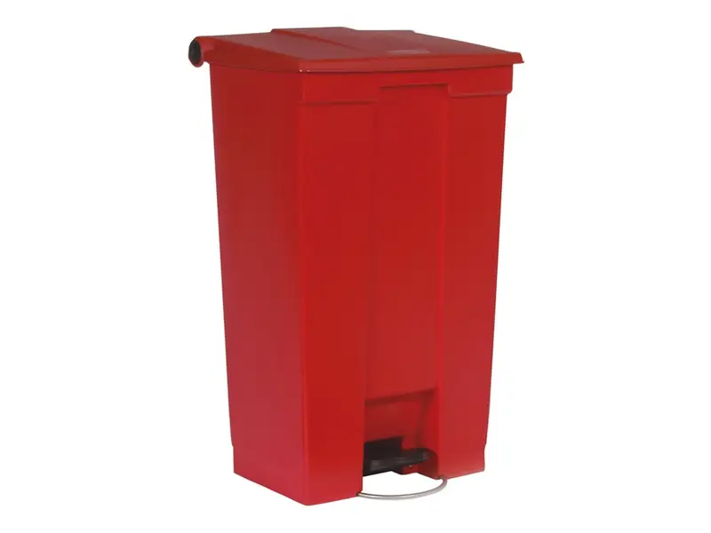 Rubbermaid Step-On Classic waste bin 87 liters red
