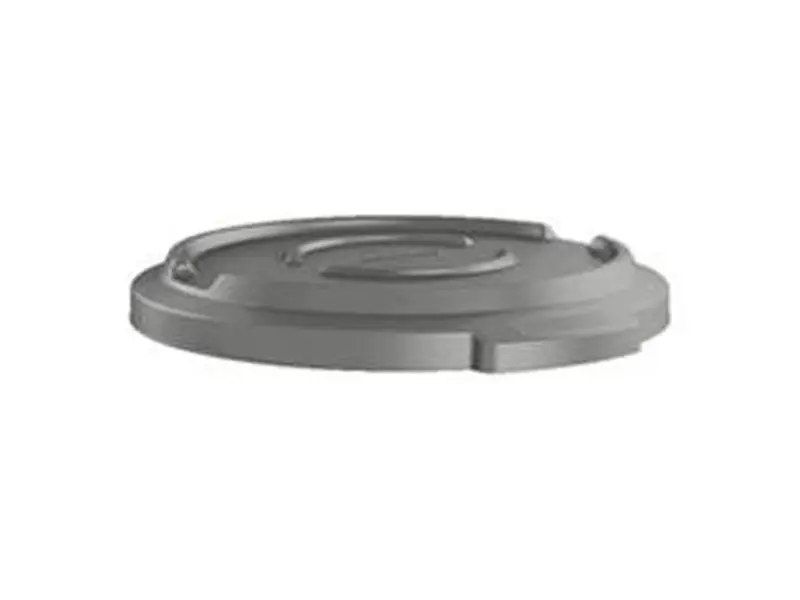 Lid for cylindrical waste bin 85 l grey