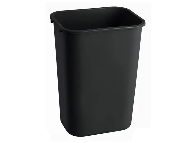 Poubelle rectangulaire Rubbermaid 39 l noire