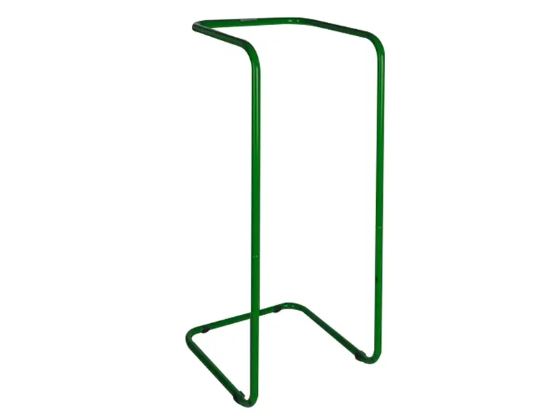 Knapsack holder 400 l 630x585x1300 mm green