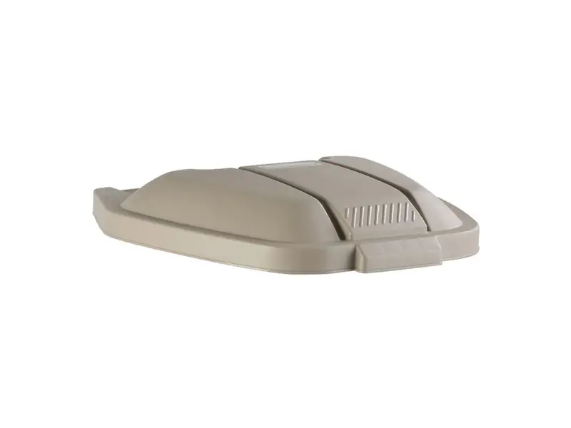 Couvercle Rubbermaid pour conteneur à déchets mobile 110 litres beige