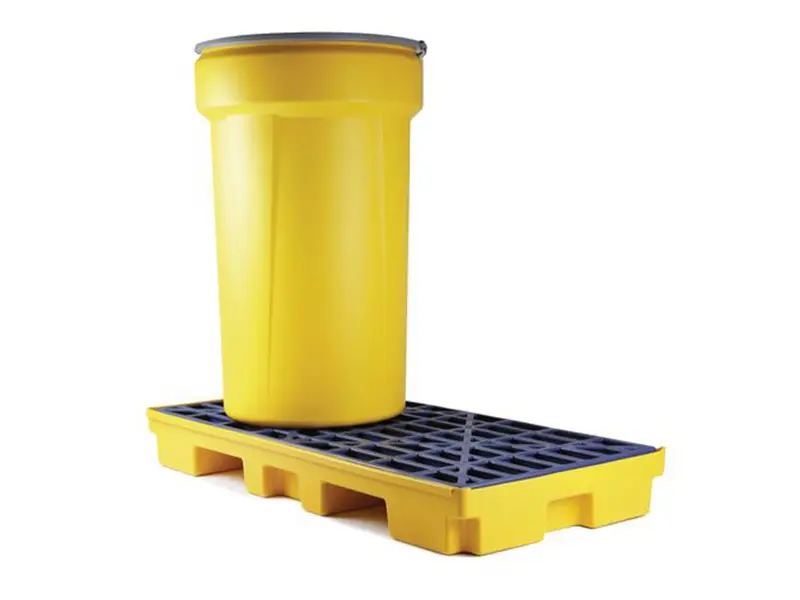 Opvangbak vloerelement SC-SD2 132x66x15 cm 80 l geel/blauw