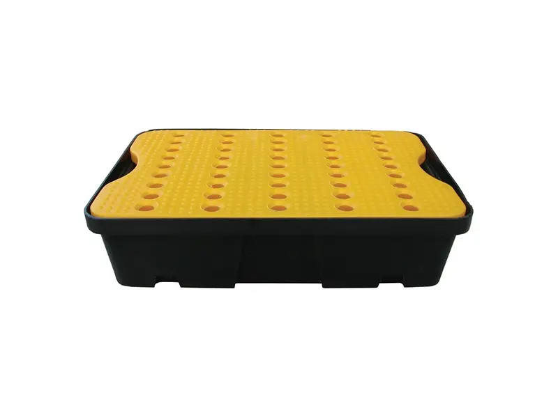 Collection bin SPTY-20-YL-BK 600x400x155 mm 20 l black/yellow