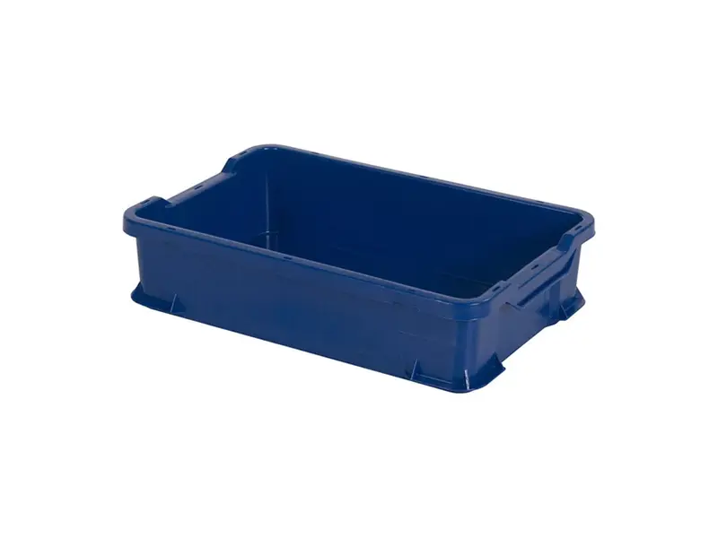 Stacking container Unibox 600x400x145 mm 24 l blue