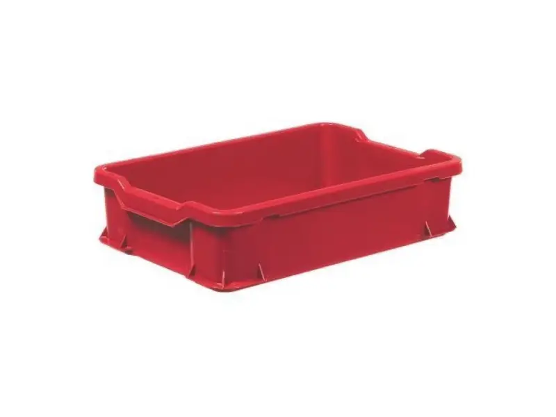 Stacking container Unibox 600x400x145 mm 24 l red
