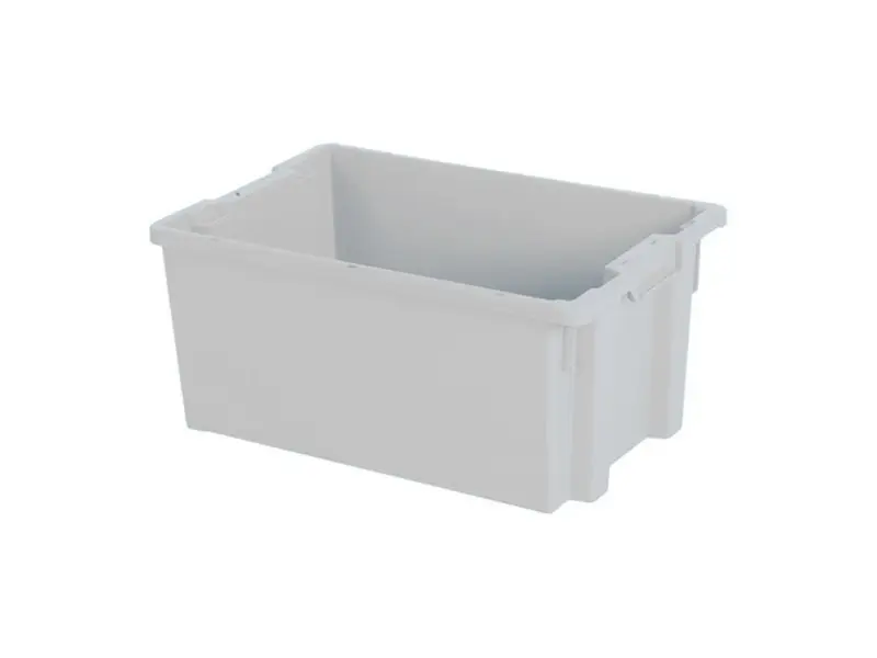 Stackable nesting box Tellus 600x400x270 mm 50 l white