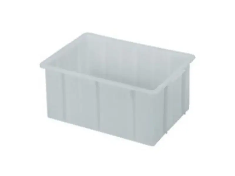 Stapelbak gesloten 475x340x220 mm 25 l wit