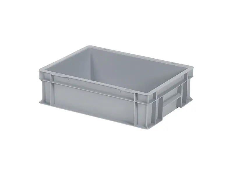 Stacking container Euronorm 400x300x120 mm 11 l grey