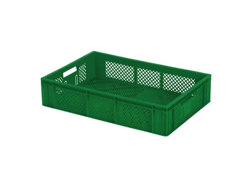 Stapelkrat Euronorm RX 600x400x133 mm 24,9 liter groen
