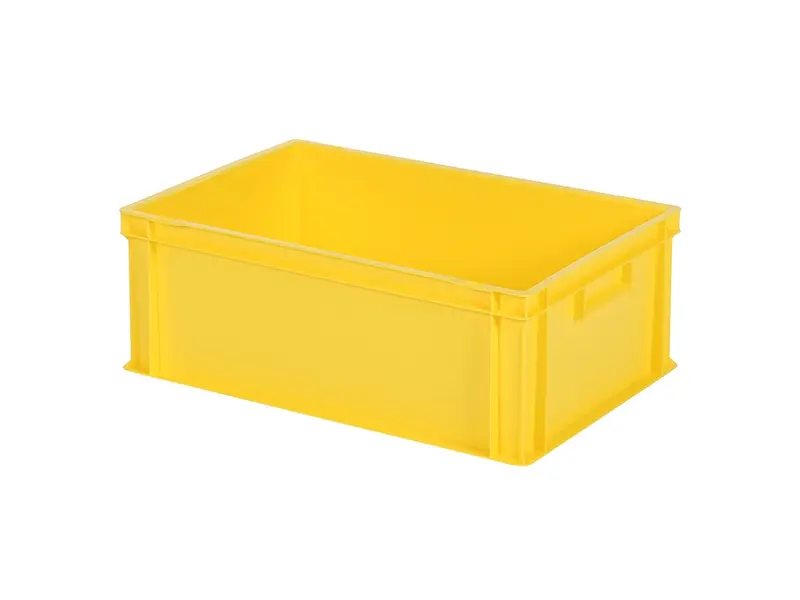 Stacking box Euronorm 600x400x220 mm 43.3 l yellow