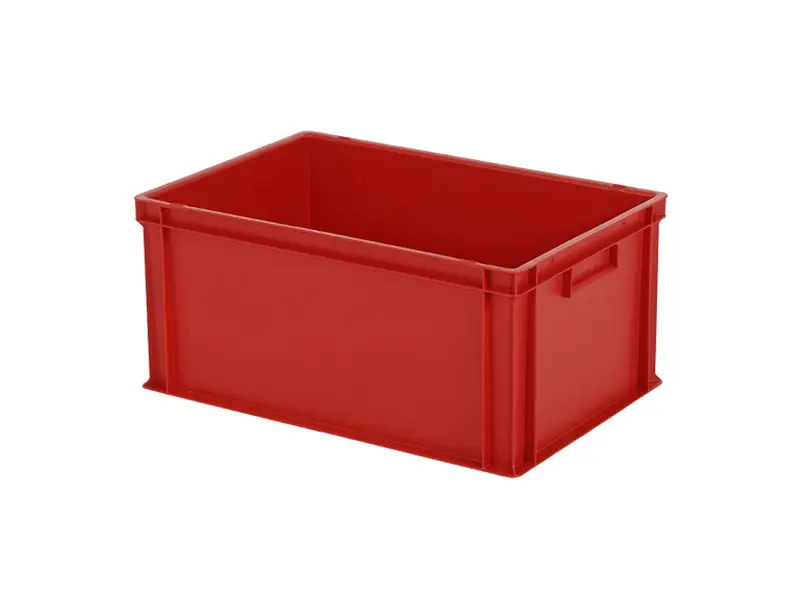 Conteneur empilable Euronorm 600x400x280 mm 55 l rouge