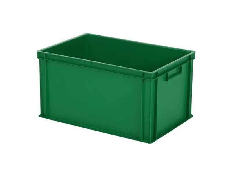 Stacking box Euronorm 600x400x320 mm 64 liters green