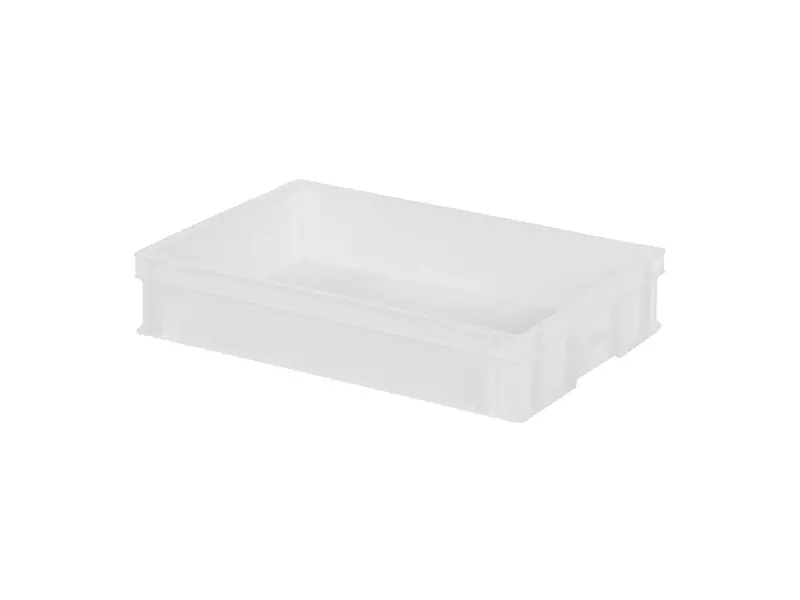 Boîte empilable Euronorm 600 x 400 x 120 mm 23,2 l blanche