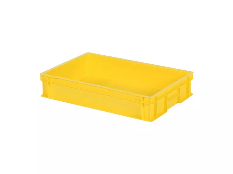 Stapelbak Euronorm 600x400x120 mm 23,2 geel
