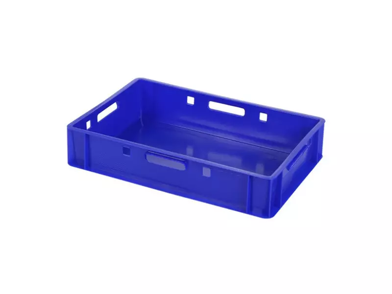 Stacking container E1 600x400x120 mm 20 l blue