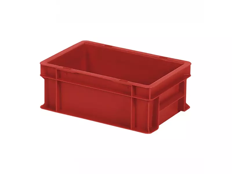 Stapelbak Euronorm 300x200x118 mm 5 l rood
