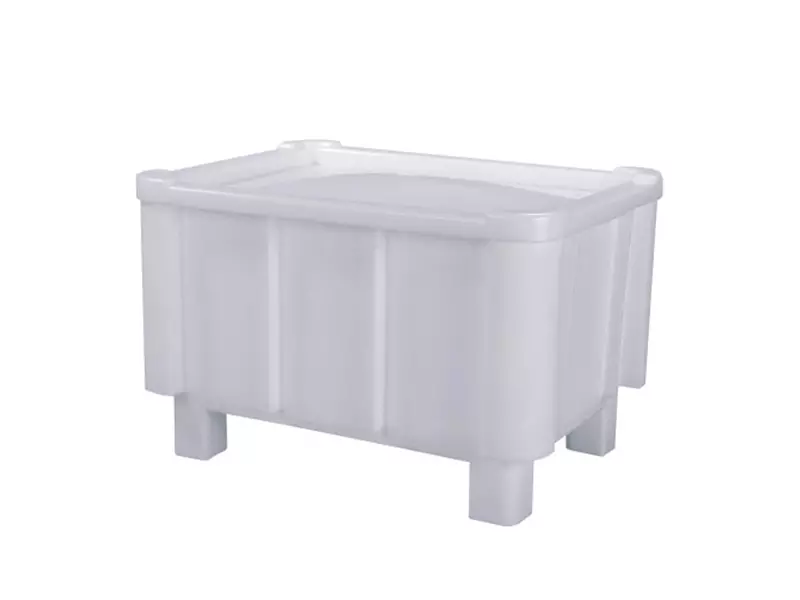 Slip-on lid for stacking container Euronorm 800x600 mm white