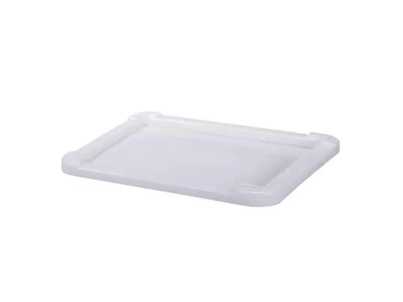 Slip-on lid for stacking container Euronorm 800x600 mm white