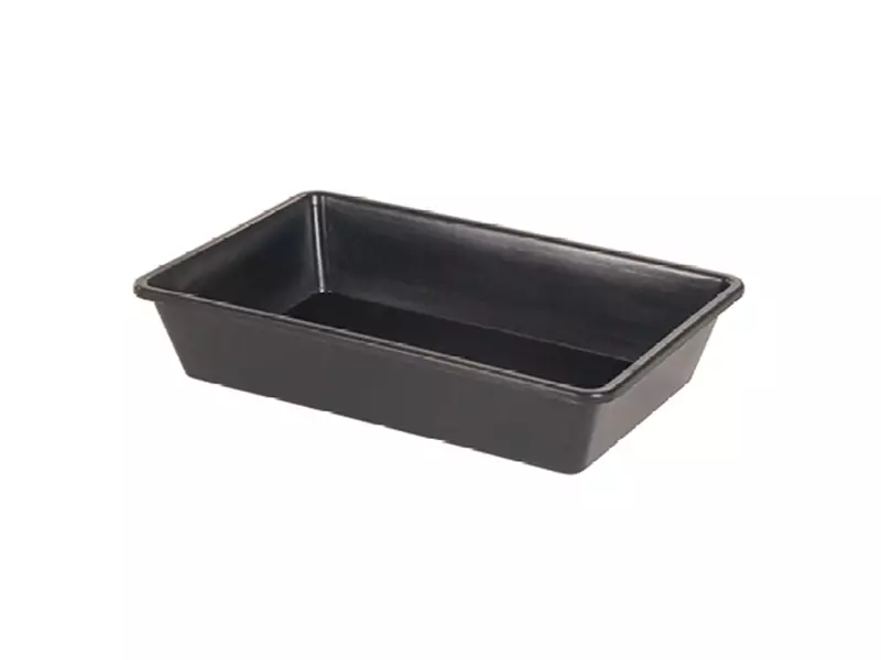 Stackable collection bin 600x400x120 mm 20 l black