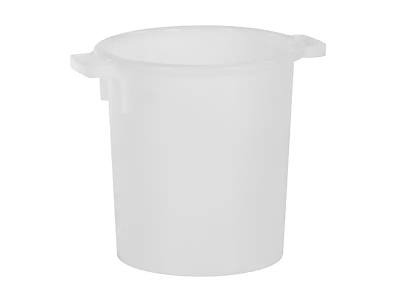 Ton HDPE ø420x445 mm 40 litres blanc