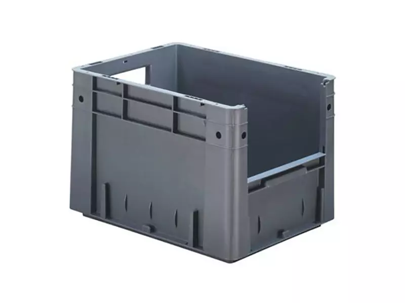 Bac de rangement Euronorm 400 x 300 x 270 mm, 24 litres, gris