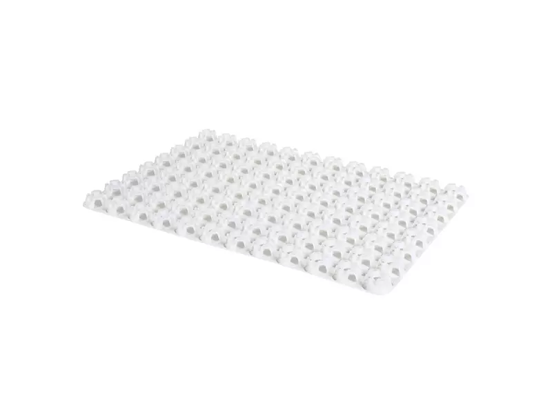 Tapis de congélation Optiflow, entretoise pour congélateur 1200 x 800 x 35 mm, blanc