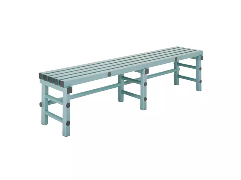 Banc de transfert en plastique REA 2000x400x450 mm vert