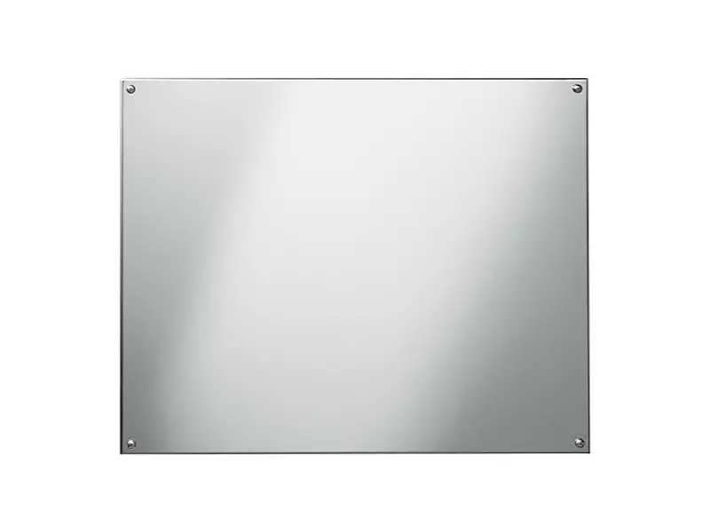 Vandaalbestendige spiegel RVS 400x300x1,5 mm