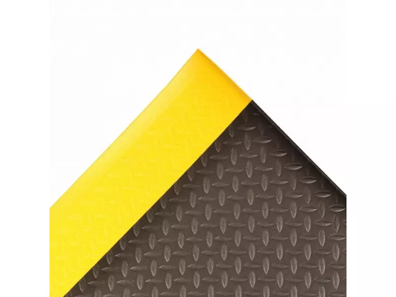 Tapis anti-fatigue Notrax 419 60x91 cm noir/jaune