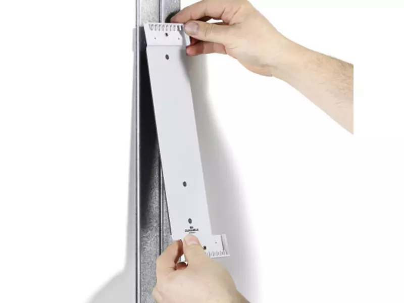 Porte-documents A4, 10 pochettes magnétiques noires