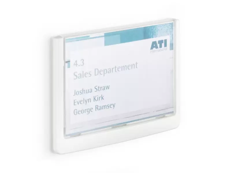 Durable deurbord Click Sign 149 x 105,5 mm wit